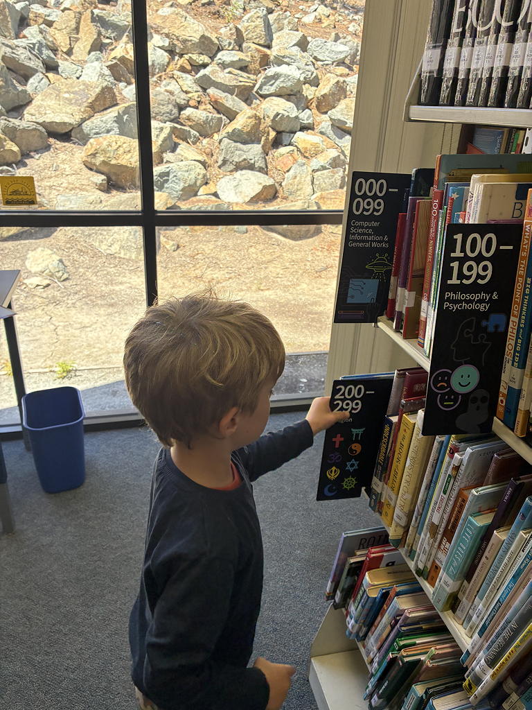 Story time moment at Soil and Sky