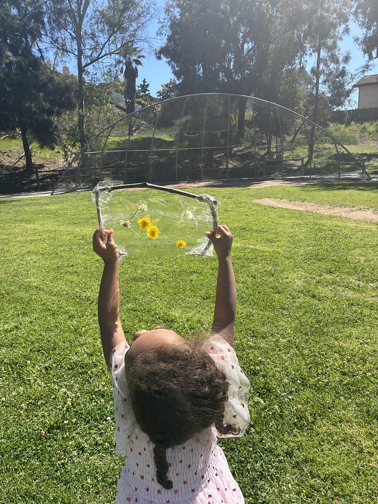Flower picking moment at Soil and Sky